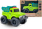 Aigitoy Toddler Car Toys for Boy Girl 1-3 Year Old, Green Recycling