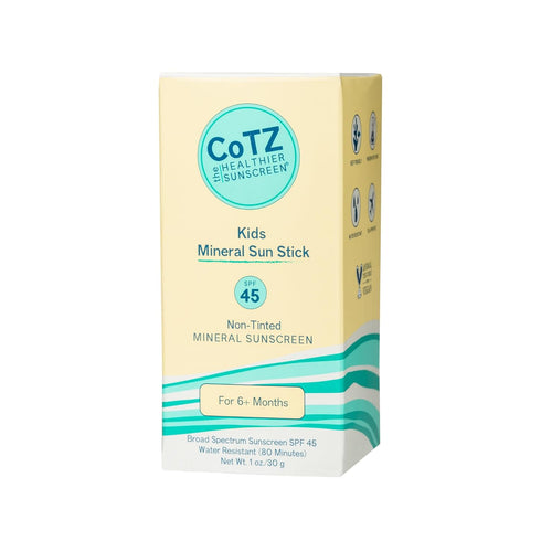 45 CoTZ Kids Mineral Sunscreen Stick | SPF | Gentle | Mess Free
