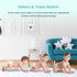 Babysense 1080p See Smart WiFi Baby Monitor, Camera, HD Night Vision, Detect & Track Motion, Capture & Record - SD Card
