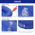 Sonew Professional Air Inflatable Potty Blue Seat Cushion, Portable Foldable Back Cushion