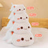 FUYU Cat Stuffed Animals, Soft Cat Plush Pillow Kawaii Kitten Toy Gifts for Kids Boys Girls Room Decor (White Round