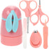 TOYANDONA Nail Case Grooming Kit Includes Nail Clippers Scissors File and Tweezers