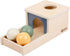 Adena Montessori Object Permanence Box with Tray, Three Wooden Balls Montessori Toys for 6-12 Months Baby
