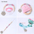 Clips,30pcs Round Pacifier Metal Round Pacifier Clips for Toddler Rust Prevention Electroplated Stainless Steel