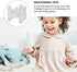1 Set 3D EXCEART Colorizing Castle Paper Fairy Tale Castle Paintable Cardboard Castle Kids Art Craft Supplies
