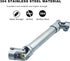 Stainless Steel Drive Shaft, 112-165mm and 90-125mm for 1/10 RC Crawler Traxxas TRX4 TRX6 Axial SCX10
