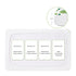 Pack 1''-3'' 39"x27", TILLYOU and Play Sheet - Soft Quilted Crib Cover Pad, Toddlers Mattress Protector with Deep