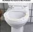 NIVERCE 10 10, Pieces Pee Guard for Toilet Seat, Toilet Splash Guards, Disposable Potty Training Splash Guard for Adult
