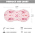 YETTASBIN Bow Pink Muslin Baby Burp Cloth, Super Soft Absorbent Cotton Burp Rag Baby Bibs Feeding Cloth for Newborn