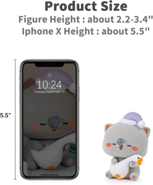 BEEMAI 1PC Mitao Cat Love is Like A Peach Series Blind Box Random Design Cute Figures Collectible Toys Birthday Gifts