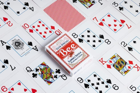 Bee Jumbo Index Playing Cards, Colors May Vary
