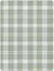 CHUROUSY Sage Green Buffalo Plaid Crib Sheets for Boys Girl Rustic Green Grey