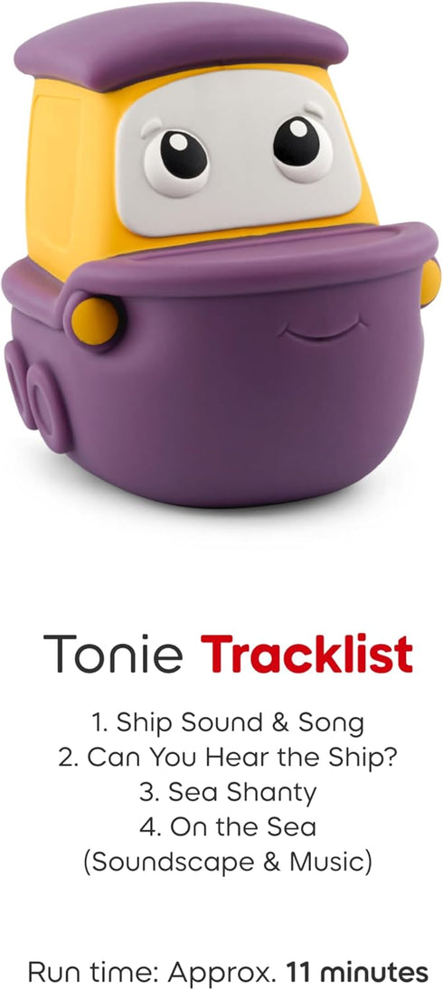 Set Tonies My First Travel - Airplane, Ship and Train Soft and Squeezable Audio Toy Figurines