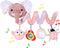 Car Seat Toys - Infant Spiral Hanging Toys for Stroller, Crib, Bassinet - Early Development Toys for Newborn Girls