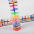 Rainmaker Stick, 2Pcs Rain Stick Shaker Music Sensory Auditory Instrument for Babies and Kids, 8 Inches