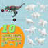Set 10 5, 6, 7, 8 BAODLON Kids Arts Crafts Dinosaur Toy Painting Kit - Dinosaur Figurines, Decorate Your Dinosaurs