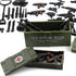 Feleph Modern Military Weapons Pack - SWAT Police Toy Set for Soldier Figures, Compatible with Major Brand Blocks