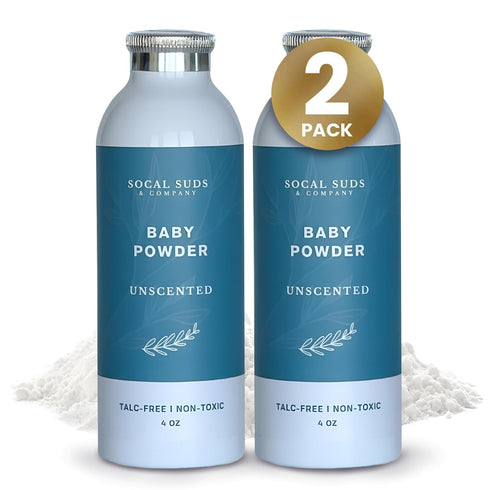SoCal Suds & Company - Natural Baby Powder - Talc-Free Formula with