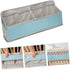 Toddmomy Hanging Diaper Organizer for Nursery Multi Functional Changing Table Storage Bag Holds Diapers Wipes
