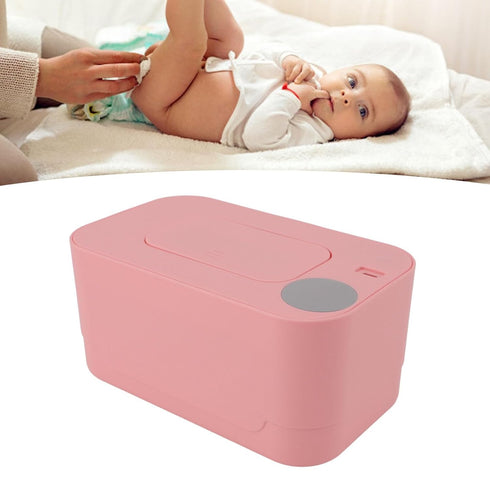 Wipes Warmer, Portable Baby Wipe Warmer Intelligent Temperature Control Baby Wet Wipes Dispenser for Indoor Outdoor Use