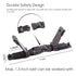 G Ganen Universal Child Chest Harness Clip, Anti-Slip Baby Chest Clip Guard for Seats, Strollers (Black, Set of 1)