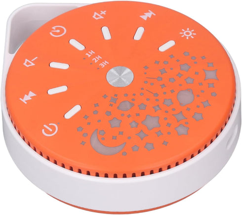 Hamwesh 7 Baby Sound Machine, LED Color Lights White Noise Machine with Dual Color Indicator for Baby Kids Adults Home