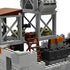 ZHX Set 8 10 12 14 Military Base Building Brick for Army Minifigure War Accessories, Defence Base Guard Tower Guns