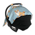 KKLWEGU Corgi Pattern Corgi Pattern Baby Car Seat Canopy Cover, Multi Use Breathable Nursing Breastfeeding Covers