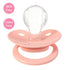 Cute Silicone Adult Pacifiers Pink: Big Shield Binky for Anxiety - Large Size Butterfly Shaped Paci with Handle Dragon