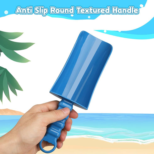 9" Set, Upgrade Beach Sand Shovels Scooping Toys Beach Spade with Anti Slip Handle, Garden Tool For Kids Adults