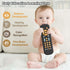 Baby TV Remote Control Toy with Music, Sound, and Light, Realistic Educational Learning Toy for 6-36 Months Boys and