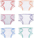 Toyvian 6pcs Doll Diapers, Baby Doll Diaper Bag & Accessories, Reusable DIY Doll Underwear