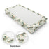 KuphiL10C Girls-16x32 Watercolor Mallard Duck Leaves Baby Changing Pad Cover, Unisex Duck Nursery Diaper Changing Table
