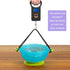 PandaEar Stay Put Spill Proof Stackable Baby Suction Bowls, 3 Sizes for Toddlers with Silicone Feeding Utensils and