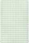 Green Gingham Checkered Crib Sheets - Fitted Baby Crib Sheets Soft and Breathable for Boys and Girls, 52 X 28 Inches