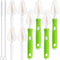Gindasilva 10 Pcs Sponge Bottle Nipple Brushes,4 Sponge Nipple Brushes for Baby Bottles,