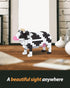 QISHOUTING Cow Mini Building Toy for Kids, Farm Animals Mini Building Blocks & Learning Toy for Girls Boys, Miniature