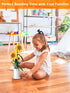 AMSHINE Set, Sunflower Bouquet Building Block Flower with Vase Building Toys, Home Garden Office Decorations and Party