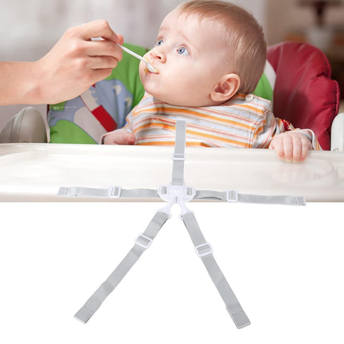 Lairun 5 5-Point Universal High Chair Straps, Point Baby Safety Strap Belt Safety and Comfort Material Portable