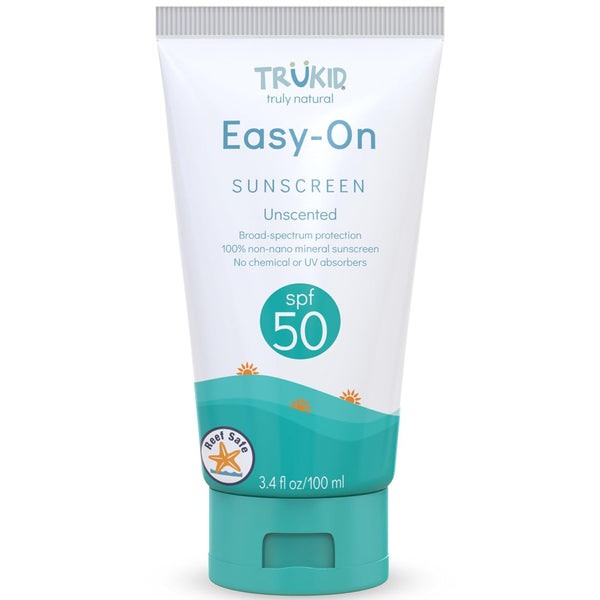 TruKid Easy On Mineral Sunscreen SPF 50 - Kids & Baby Sunscreen