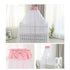 CdyBox Pink Breathable Crib Canopy Netting - Ideal Mosquito Protection for Kids