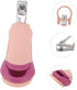 Portable Pink Nail Care Kit for Safe Grooming of Newborns