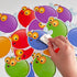 Dry Erasable Fly Cards, DIY Swat Educational Learning Game for Kindergarten Classroom