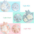 HSENCHO (Set 3 Bath Sponge for Kids Cute Animal Shower Bathing Mitt Loofah Soft Wash Sponge Body Scrub for Baby Toddler