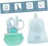 Set 4-Piece MERRYHAPY Baby Nail Clippers for Infants Nail Care Kit with Metal Tweezers Scissors Safe and Easy Grooming