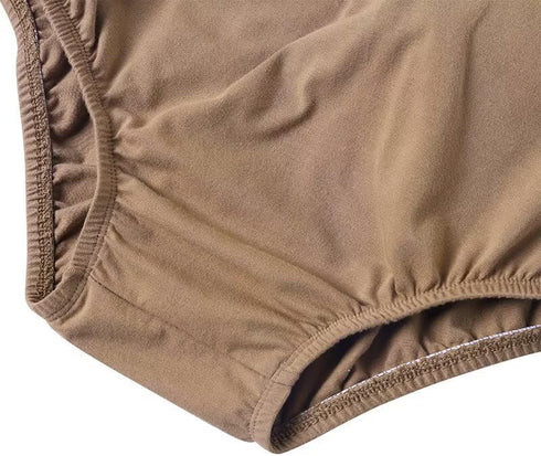 Landofgenie Dinosaur Adult Diaper Cover Adorable Front Print & Padded Tail, Washable Reusable Pull-On Cover Shorts