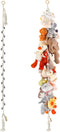 CERETIA 80" 2-Pack Cotton Hanging Storage Chain For Stuffed Animals Storage with 20