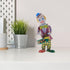 STOBOK Wind up Tinplate Drumming Clown Toy, Retro Collectible for Home and Office Decor
