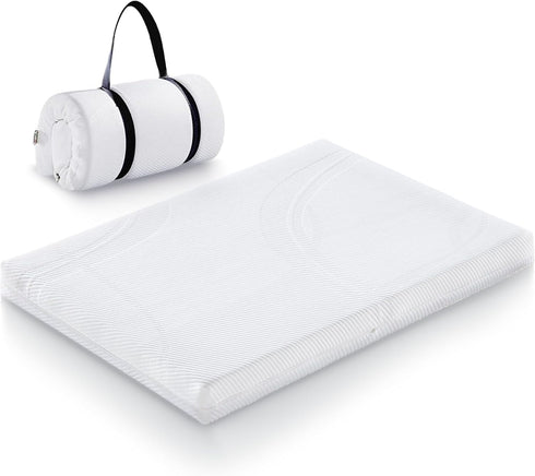 Pack and Play Mattress 38x26 inch Portable Crib Mattress for Travel, Memory