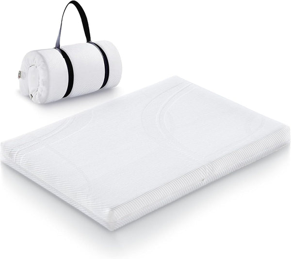 Pack and Play Mattress 38x26 inch Portable Crib Mattress for Travel, Memory